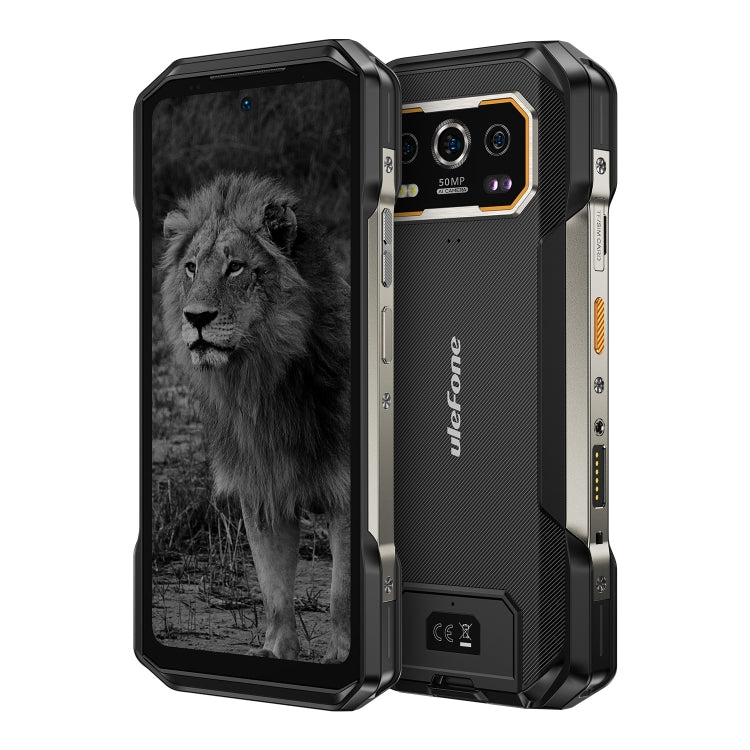 Ulefone Armor 27 Pro Rugged Phone, 12GB+256GB, Night Vision, 10600mAh, 6.78 inch Android 14 MediaTek Dimensity 6300 Octa Core, Network: 5G, NFC