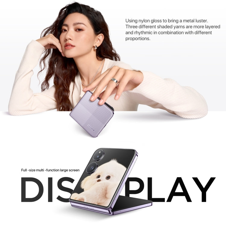 Xiaomi MIX Flip, 16GB+1TB, 6.86 inch + 4.01 inch Xiaomi HyperOS Snapdragon 8 Gen 3 Octa Core 4nm up to 3.3GHz, NFC, Network: 5G