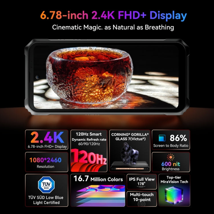 Blackview BL9000 Pro 5G, Thermal Imaging Camera, 12GB+512GB, IP68/IP69K/MIL-STD-810H, 6.78 inch Android 14 MediaTek Dimensity 8020 Octa Core, Network: 5G, NFC, OTG