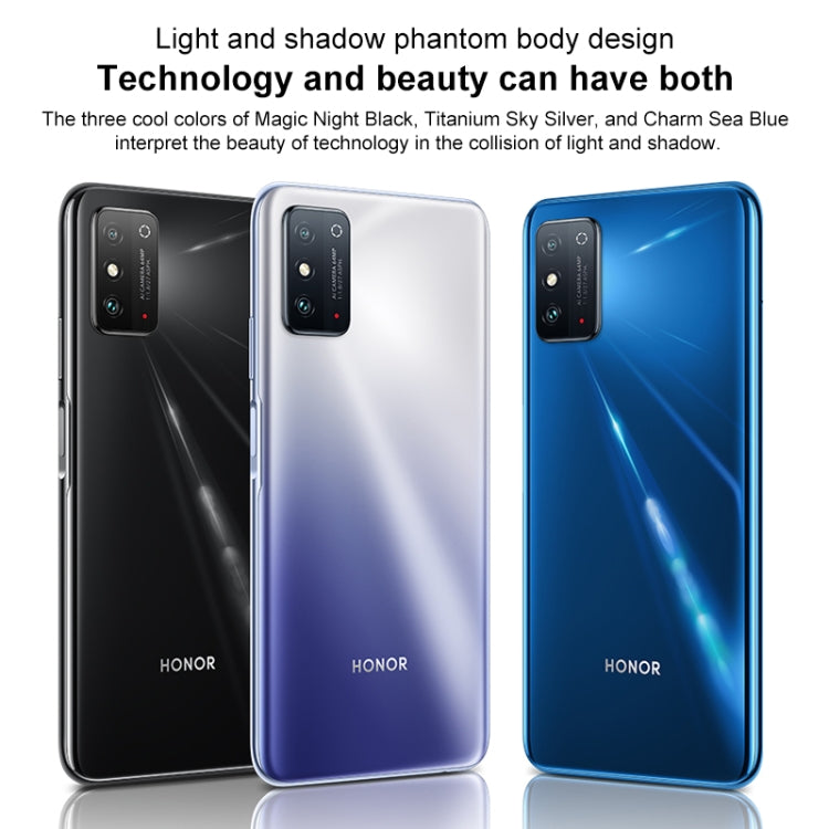 Dual Back Cameras, Side Fingerprint Identification, 5000mAh Battery, 7.09 inch Magic UI 5.0 (Android R) Dimensity 900 Octa Core up to 2.4GHz, Network: 5G, NFC, Not Support Google Play