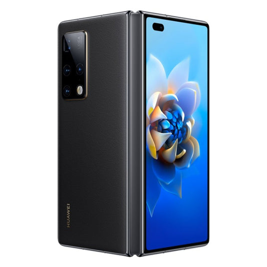 Quad Cameras, Face ID & Side Fingerprint Identification, 4500mAh Battery, 8.0 inch Inner Screen + 6.45 inch Outer Screen, HarmonyOS 2.0 Kirin 9000 5G Octa Core up to 3.13GHz, Network: 5G, OTG, NFC, Not Support Google Play, Leather 12GB+512GB