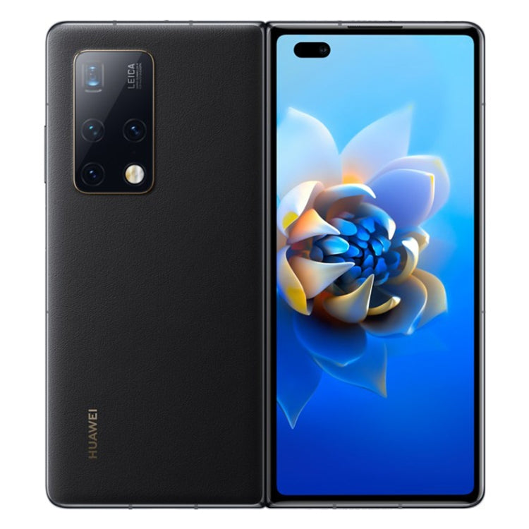 Quad Cameras, Face ID & Side Fingerprint Identification, 4500mAh Battery, 8.0 inch Inner Screen + 6.45 inch Outer Screen, HarmonyOS 2.0 Kirin 9000 5G Octa Core up to 3.13GHz, Network: 5G, OTG, NFC, Not Support Google Play, Leather 12GB+512GB