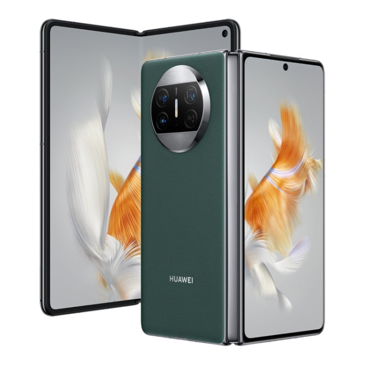 Triple Cameras, Face ID & Side Fingerprint Identification, 5060mAh Battery, 7.85 inch + 6.4 inch Screen, HarmonyOS 3.1 Snapdragon 8+ 4G Octa Core up to 3.2GHz, Network: 4G, OTG, NFC, Not Support Google Play