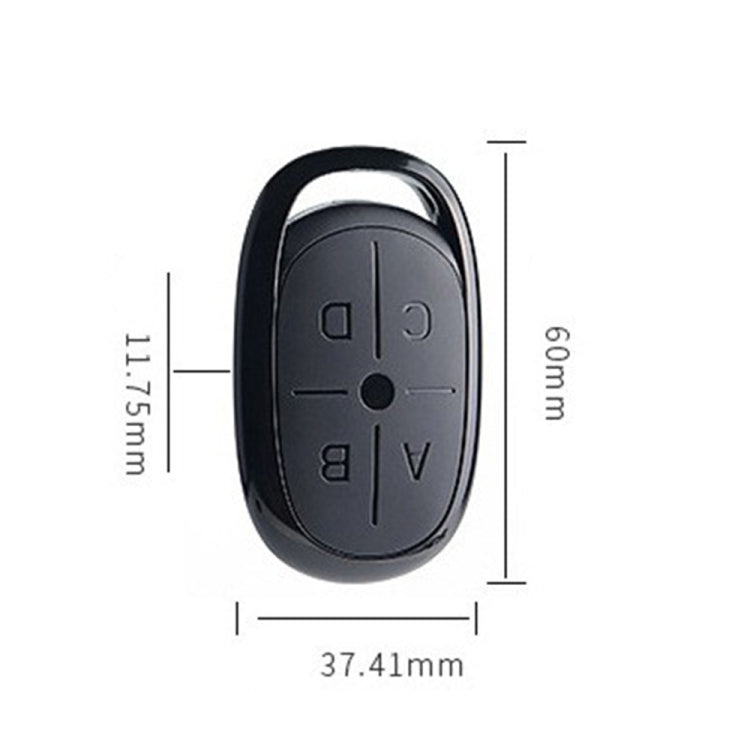 433MHZ 4-button Letter Style Wireless Copy Style Electric Barrier Garage Door Battery Car Key Remote Controller