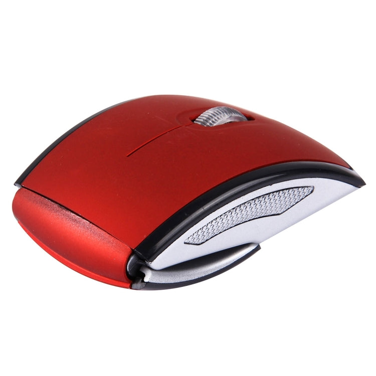 Wireless 2.4GHz 800-1200-1600dpi Snap-in Transceiver Folding Wireless Optical Mouse / Mice