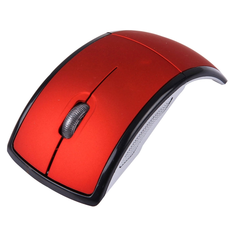 Wireless 2.4GHz 800-1200-1600dpi Snap-in Transceiver Folding Wireless Optical Mouse / Mice