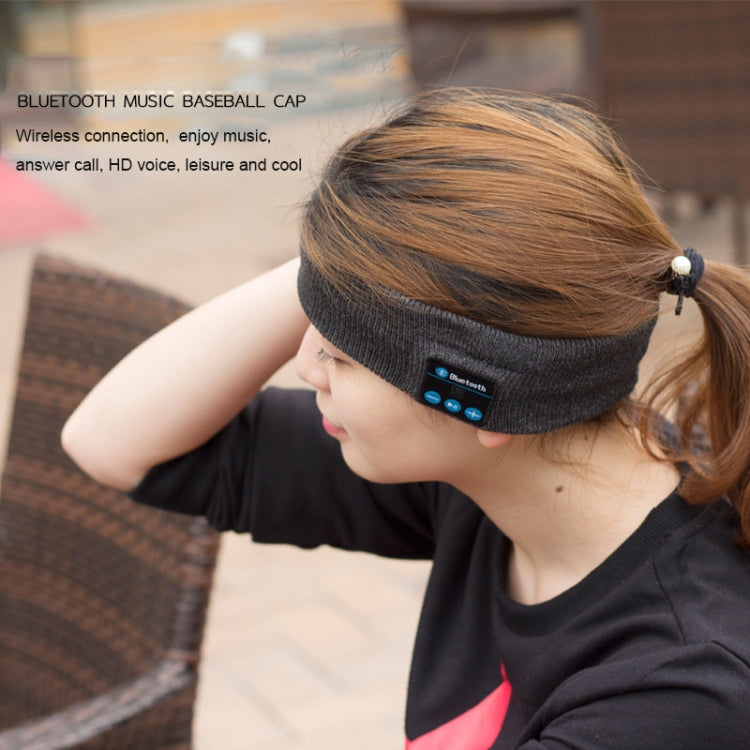 My-Call Bluetooth V5.0 Headsfree Sport Headband Music Headwear for iPhone 6 & 6s / iPhone 5 & 5S / iPhone 4 & 4S and Other Bluetooth Devices