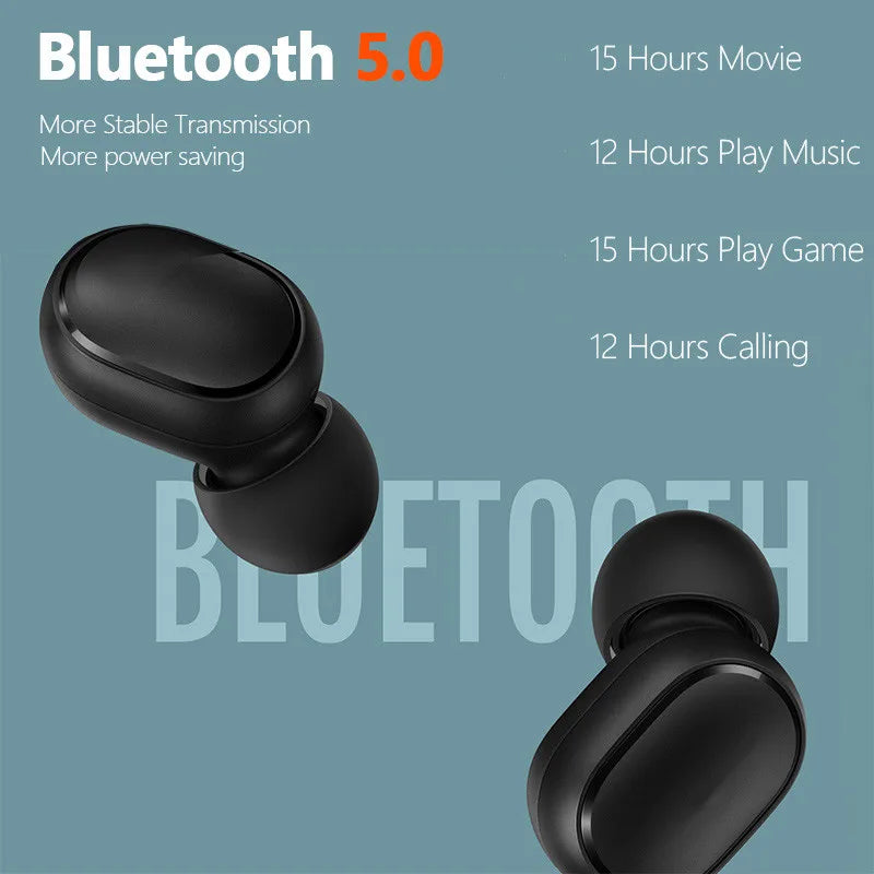 New Original Xiaomi Redmi AirDots 2 Fone Wireless Earphone Bluetooth Headphones Mi Ture Wireless Headphones In-Ear Earbuds