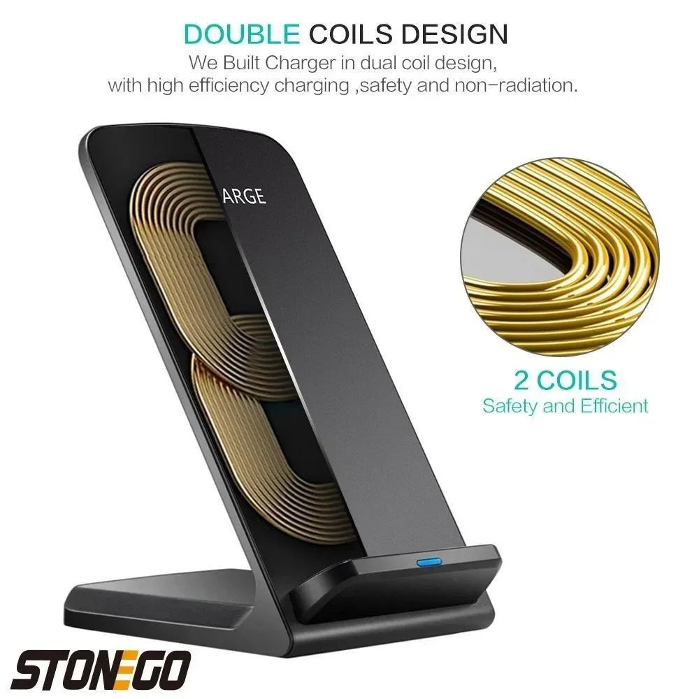 Wireless Charging Station for Magnetic Charging Stand for iPhone Series 15/14/13/12 iWatch Ultra/8/7/6/5 AirPods 3/2/Pro Samsung