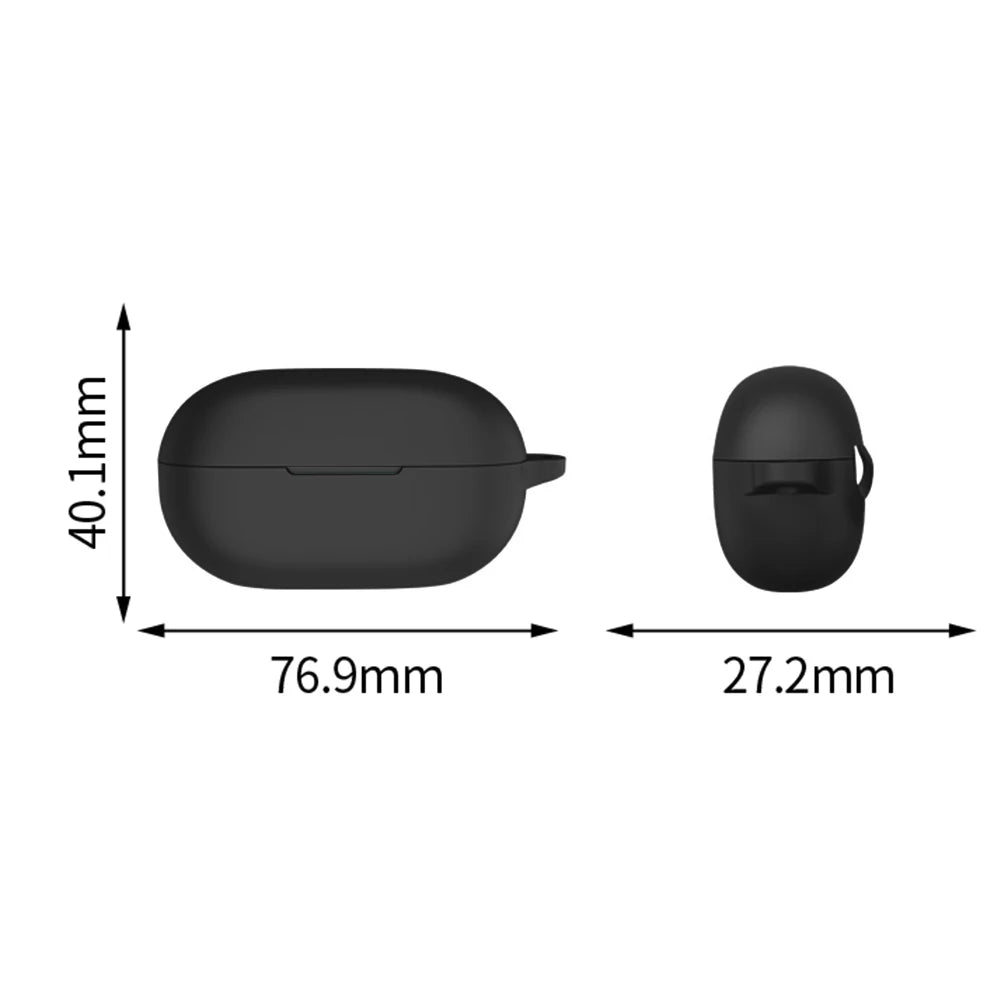 Earbuds Case Cover For Beats Solo Buds Shockproof Wireless Earphone Silicone Charging Box Cover Anti-Scratch For Beats Solo Buds