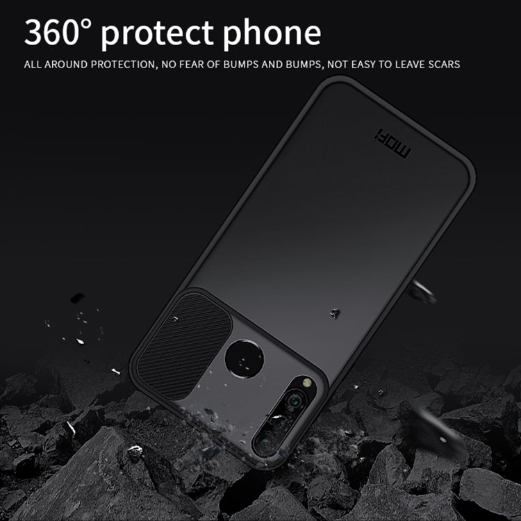 MOFI Xing Dun Series PC + TPU Anti-peep Waterproof And Anti-drop All-inclusive Protective Shell, Translucent Frosted, For Huawei P30 lite, For Huawei P40, For Huawei P40 lite, For Huawei P40 Pro, For Huawei P40 Pro+, For Huawei HonorV30