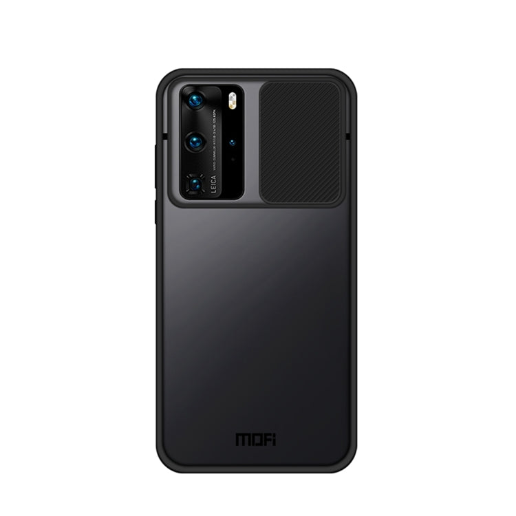 MOFI Xing Dun Series PC + TPU Anti-peep Waterproof And Anti-drop All-inclusive Protective Shell, Translucent Frosted, For Huawei P30 lite, For Huawei P40, For Huawei P40 lite, For Huawei P40 Pro, For Huawei P40 Pro+, For Huawei HonorV30