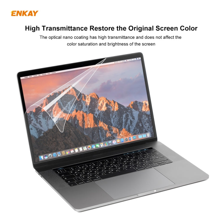 ENKAY For MacBook Pro 16 inch A2141 (2019) Laptop Clear HD PET Screen Protector