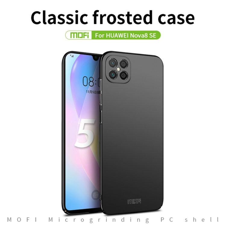 MOFI Frosted PC Ultra-thin Hard C, For Huawei nova 8 SE, For vivo Y30, For vivo Y73s, For OnePlus 8T