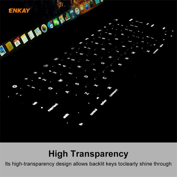 ENKAY Soft TPU Keyboard Protector Film for MacBook Air 13.3 inch A2179 (2020) / A2337 (2020)