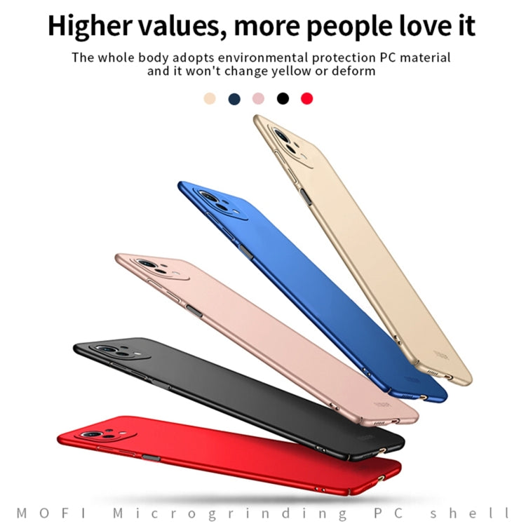 MOFI Frosted PC Ultra-thin Hard Case, For Xiaomi Mi 11 Lite, For Huawei Nova 8, For Huawei Nova 8 Pro