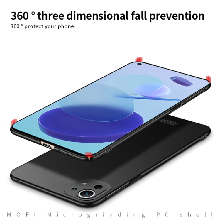 MOFI Frosted PC Ultra-thin Hard Case, For Xiaomi Mi 11 Lite, For Huawei Nova 8, For Huawei Nova 8 Pro