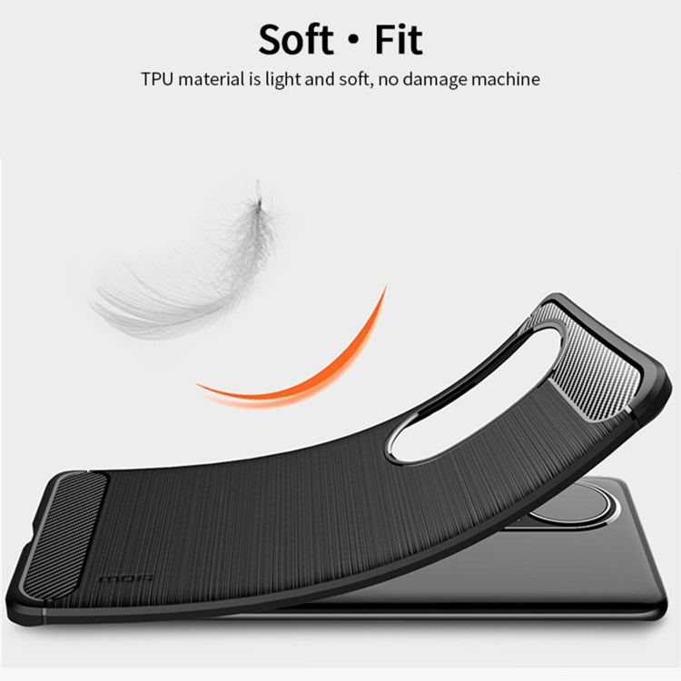 MOFI Gentleness Series Brushed Texture Carbon Fiber Soft TPU Case