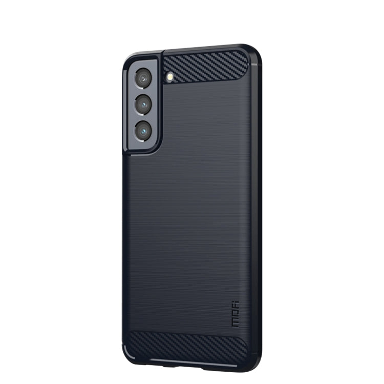 MOFI Gentleness Series Brushed Texture Carbon Fiber Soft TPU Case, For Huawei P50, For Huawei P Smart 2021 / Y7A, For Samsung Galaxy S21 FE, For Samsung Galaxy A82 / Quantum2, For Samsung Galaxy A22 5G, For Nokia 1.4, For Motorola G60 / G40 Fusion