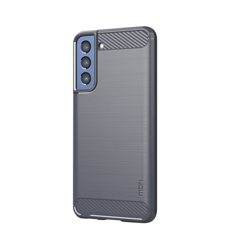 MOFI Gentleness Series Brushed Texture Carbon Fiber Soft TPU Case, For Huawei P50, For Huawei P Smart 2021 / Y7A, For Samsung Galaxy S21 FE, For Samsung Galaxy A82 / Quantum2, For Samsung Galaxy A22 5G, For Nokia 1.4, For Motorola G60 / G40 Fusion