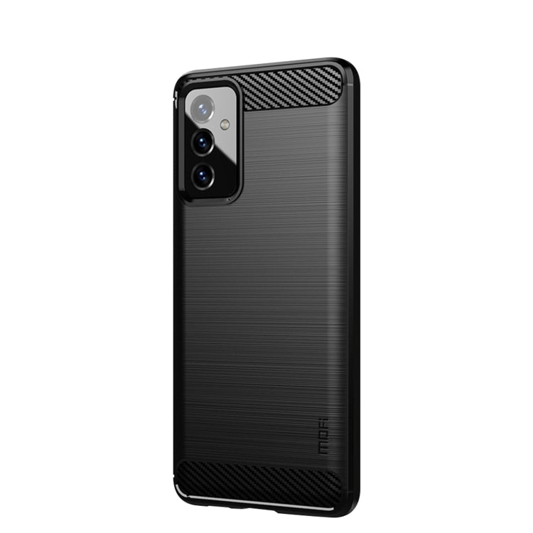 MOFI Gentleness Series Brushed Texture Carbon Fiber Soft TPU Case, For Huawei P50, For Huawei P Smart 2021 / Y7A, For Samsung Galaxy S21 FE, For Samsung Galaxy A82 / Quantum2, For Samsung Galaxy A22 5G, For Nokia 1.4, For Motorola G60 / G40 Fusion