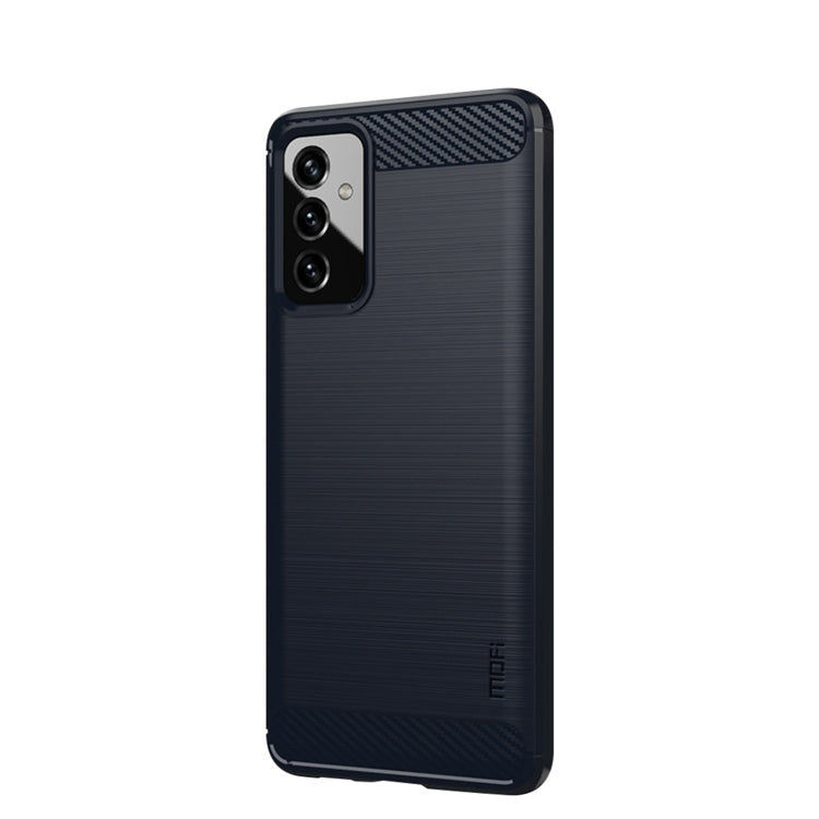 MOFI Gentleness Series Brushed Texture Carbon Fiber Soft TPU Case, For Huawei P50, For Huawei P Smart 2021 / Y7A, For Samsung Galaxy S21 FE, For Samsung Galaxy A82 / Quantum2, For Samsung Galaxy A22 5G, For Nokia 1.4, For Motorola G60 / G40 Fusion