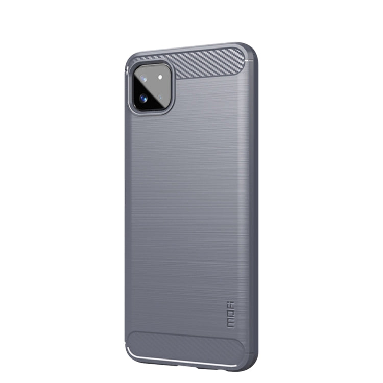 MOFI Gentleness Series Brushed Texture Carbon Fiber Soft TPU Case, For Huawei P50, For Huawei P Smart 2021 / Y7A, For Samsung Galaxy S21 FE, For Samsung Galaxy A82 / Quantum2, For Samsung Galaxy A22 5G, For Nokia 1.4, For Motorola G60 / G40 Fusion