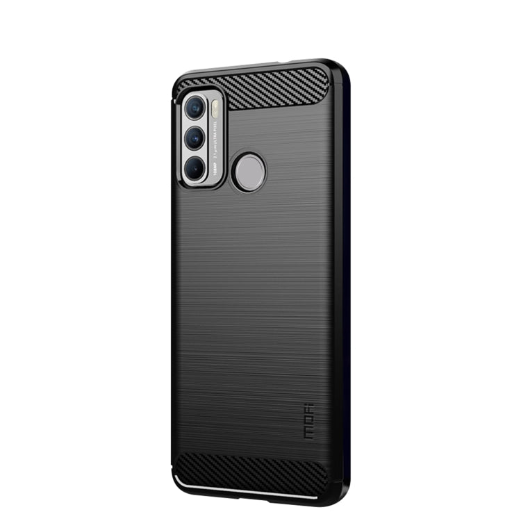 MOFI Gentleness Series Brushed Texture Carbon Fiber Soft TPU Case