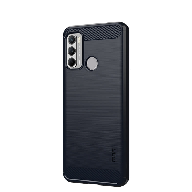 MOFI Gentleness Series Brushed Texture Carbon Fiber Soft TPU Case