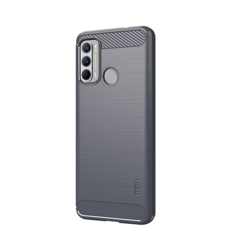 MOFI Gentleness Series Brushed Texture Carbon Fiber Soft TPU Case