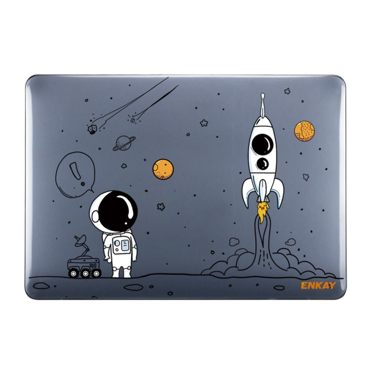 ENKAY Spaceman Pattern Laotop Protective Crystal Case for MacBook Pro 16 inch A2141