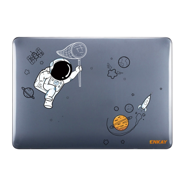 ENKAY Hat-Prince Spaceman Pattern Laotop Protective Crystal Case for MacBook Pro 16.2 inch A2485 2021