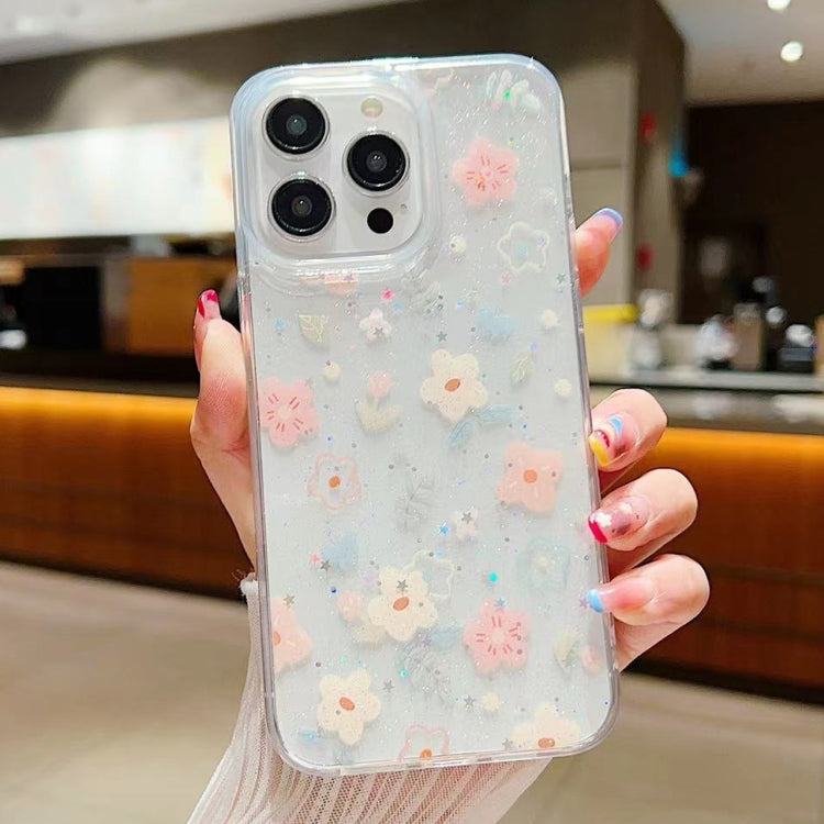 Fresh Small Floral Epoxy TPU Phone Case, Series 4