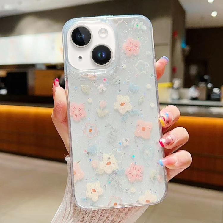 Fresh Small Floral Epoxy TPU Phone Case, Series 5