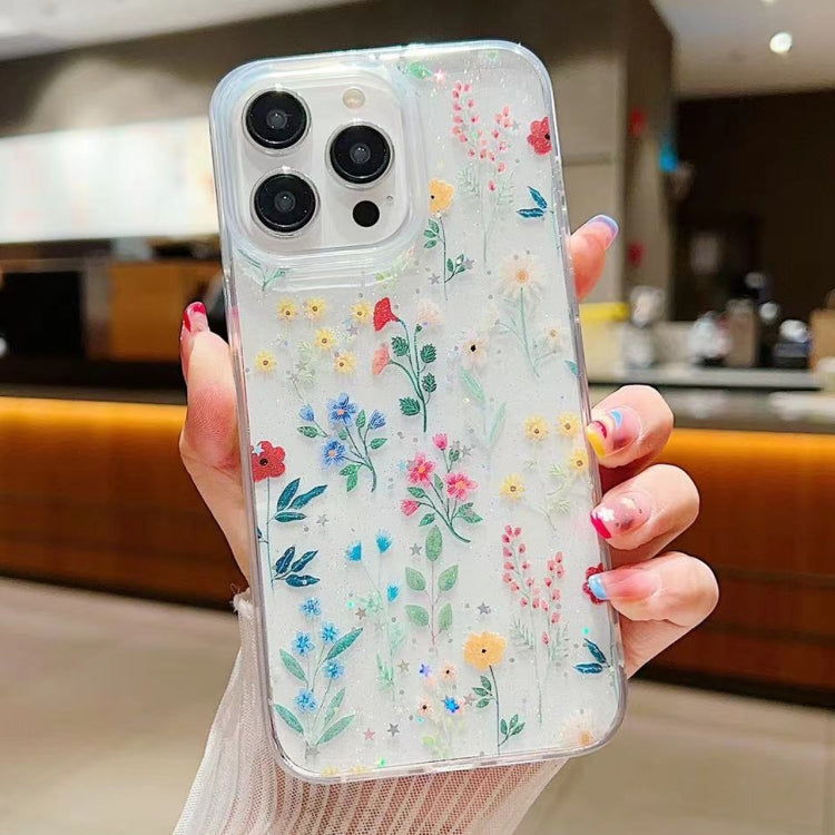 Fresh Small Floral Epoxy TPU Phone Case, Series 5