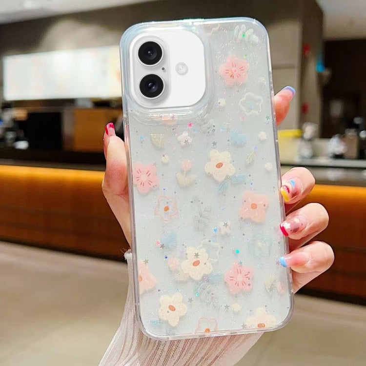 Fresh Small Floral Epoxy TPU Phone Case, Series 4