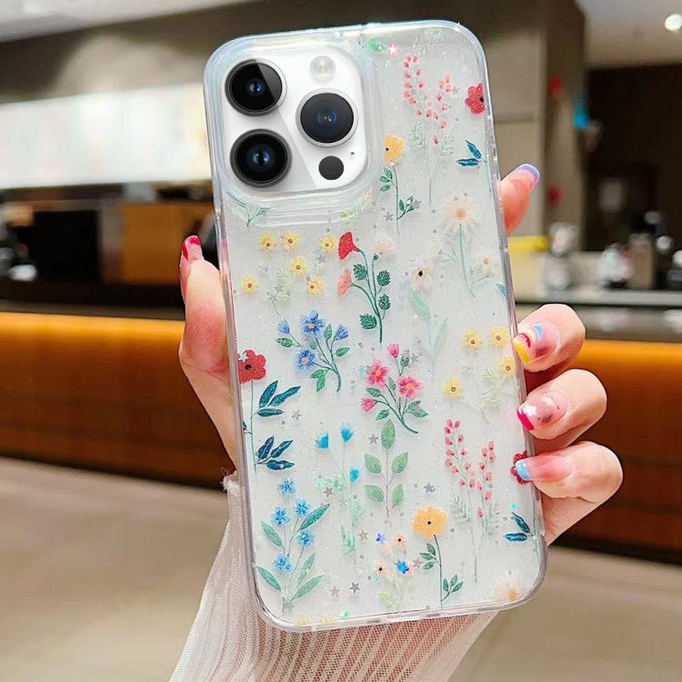 Fresh Small Floral Epoxy TPU Phone Case, Series 5