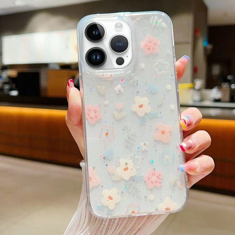 Fresh Small Floral Epoxy TPU Phone Case, Series 3