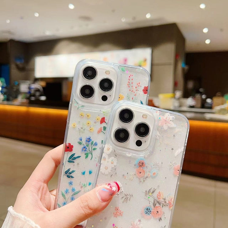 Fresh Small Floral Epoxy TPU Phone Case, Series 6