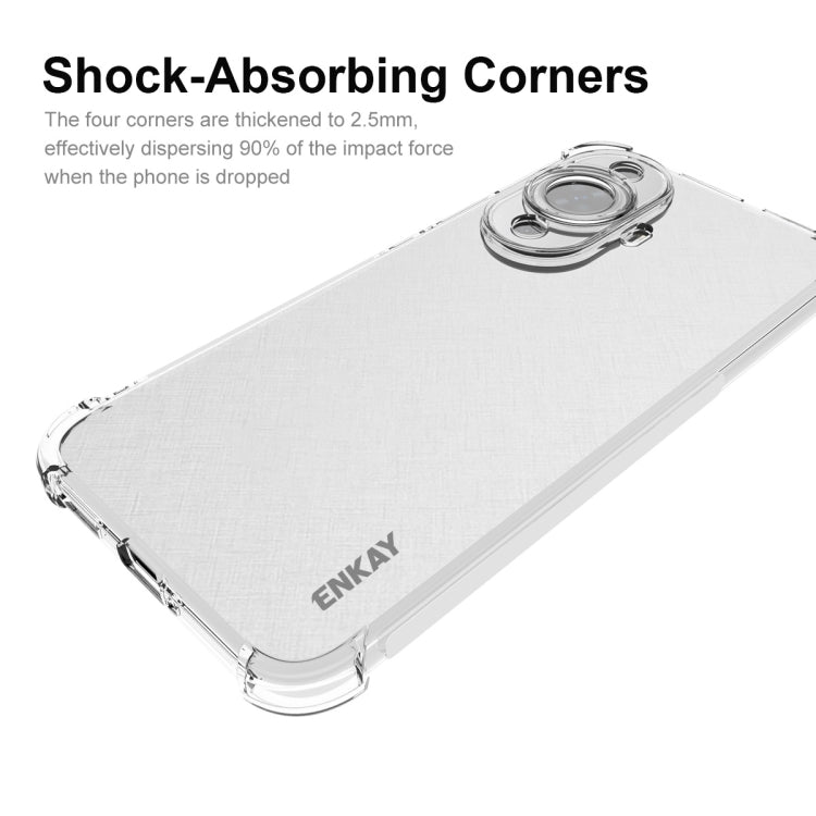 ENKAY Hat-Prince Transparent TPU Shockproof Phone Case