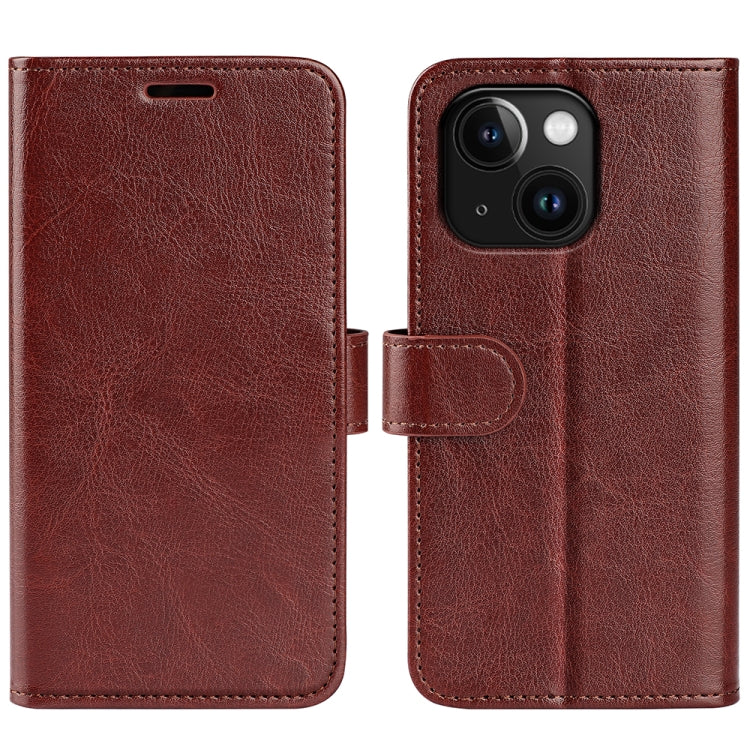 R64 Texture Horizontal Flip Leather Phone Case, Series 1