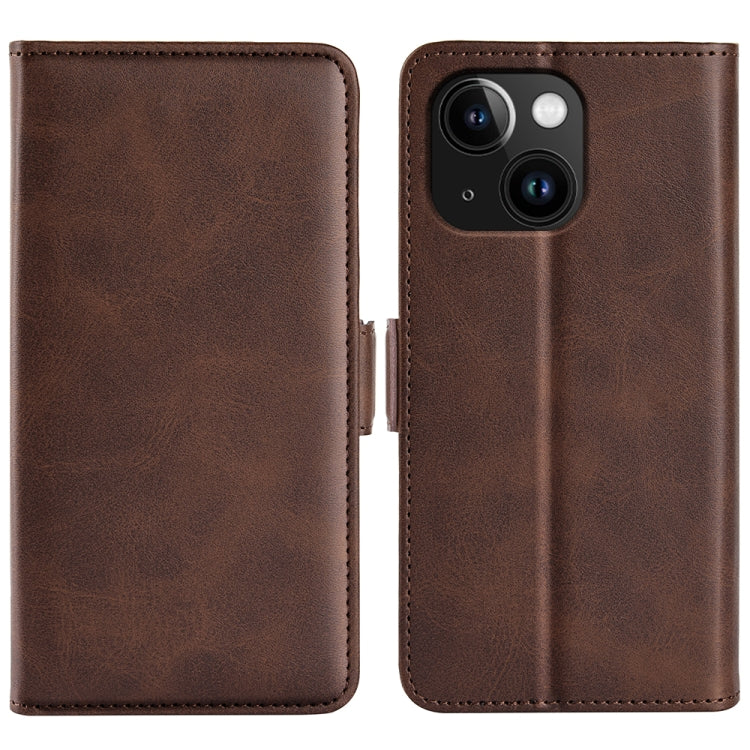 Dual-side Magnetic Buckle Horizontal Flip Leather Phone Case, Series 1