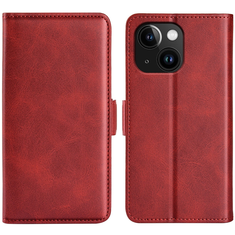 Dual-side Magnetic Buckle Horizontal Flip Leather Phone Case, Series 1