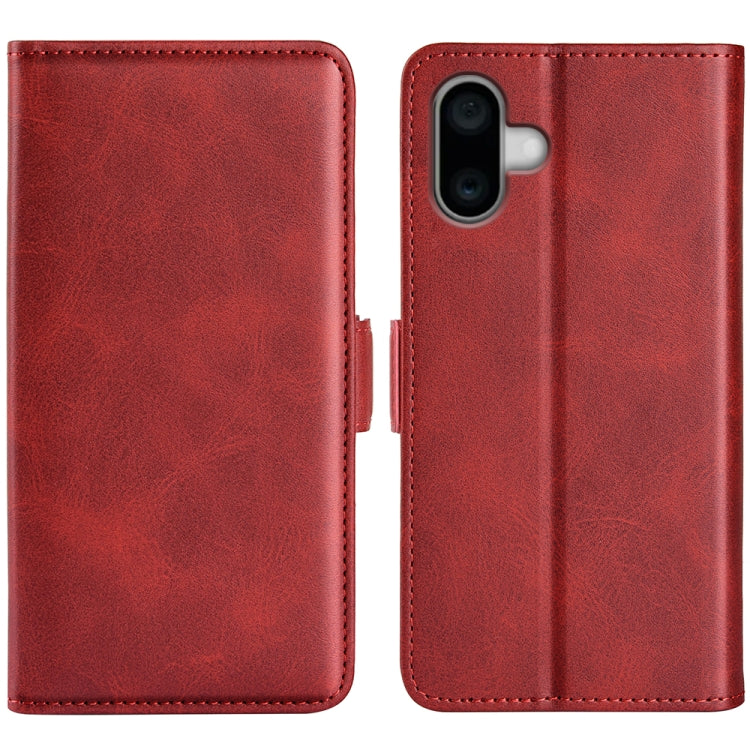 Dual-side Magnetic Buckle Horizontal Flip Leather Phone Case, Series 1