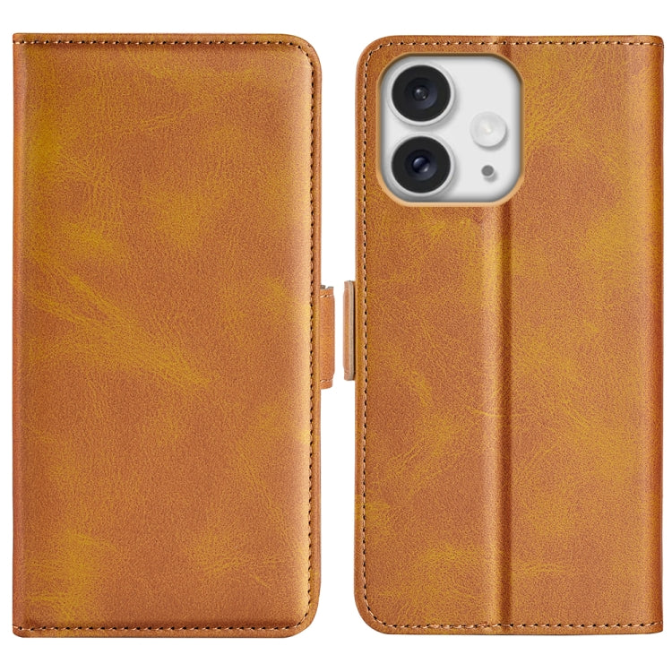 Dual-side Magnetic Buckle Horizontal Flip Leather Phone Case, Series 1