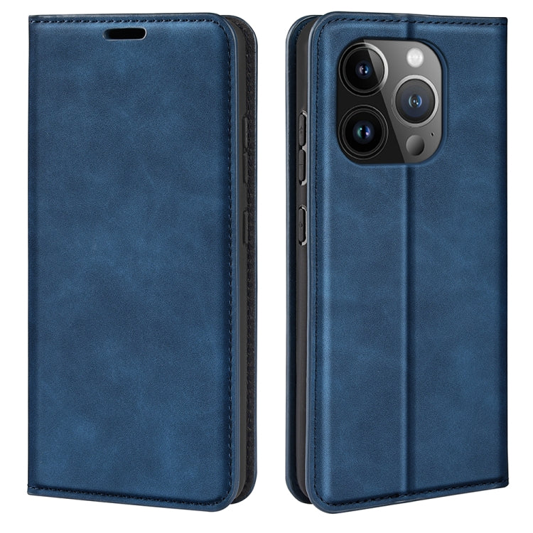 Retro-skin  Magnetic Suction Leather Phone Case, Series 1