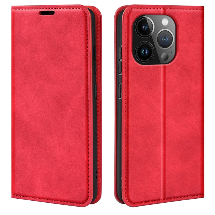 Retro-skin  Magnetic Suction Leather Phone Case, Series 1