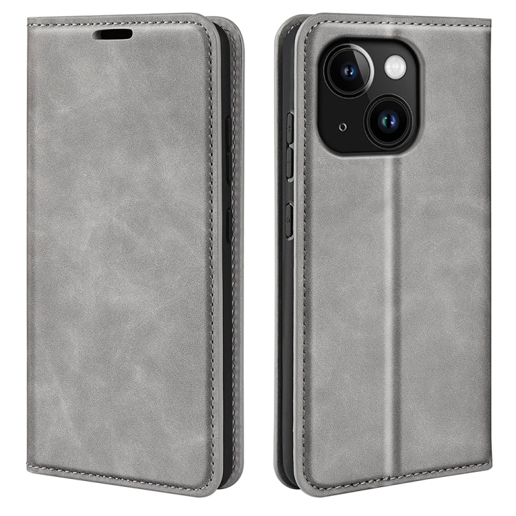 Retro-skin  Magnetic Suction Leather Phone Case, Series 1