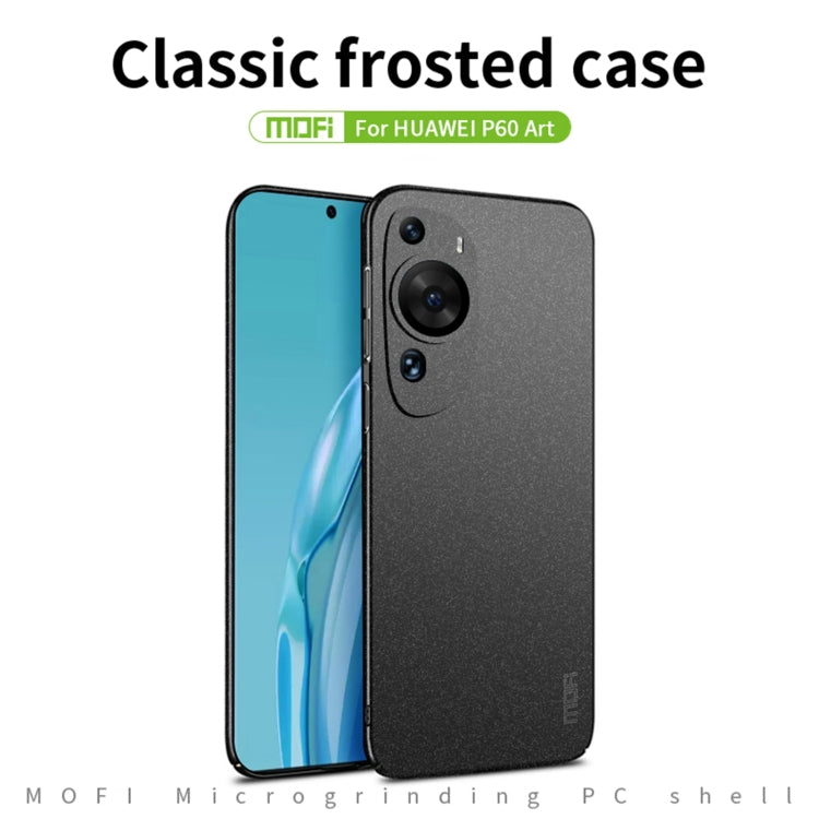 MOFI Fandun Series Frosted PC Ultra-thin All-inclusive Phone Case, For Huawei P60 Art, For Huawei P60 / P60 Pro