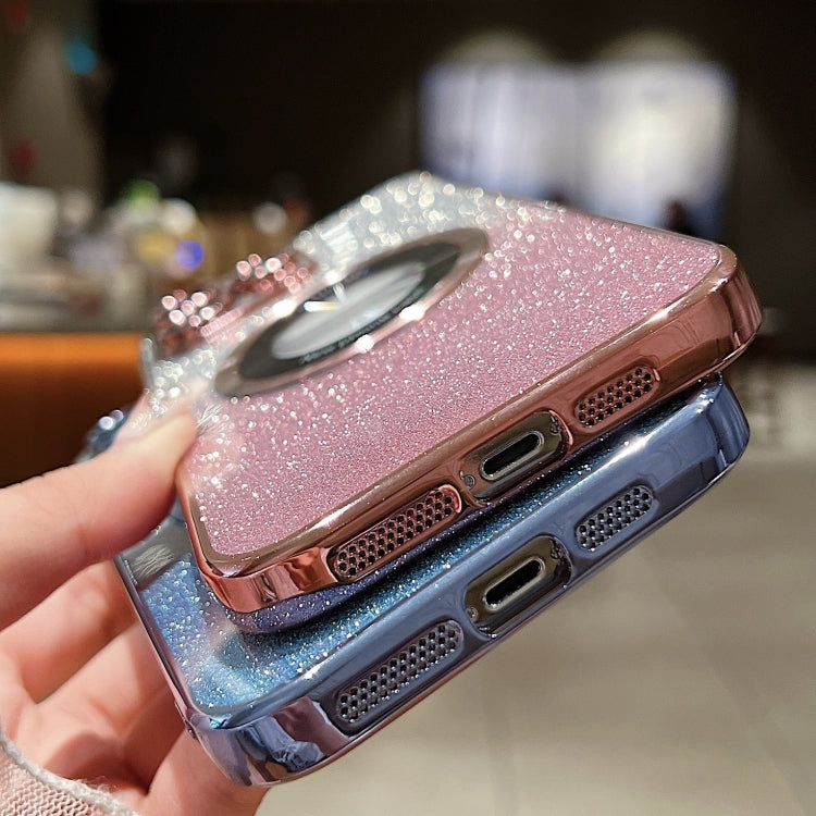 Gradient Glitter Electroplating MagSafe TPU Phone Case, Series 4